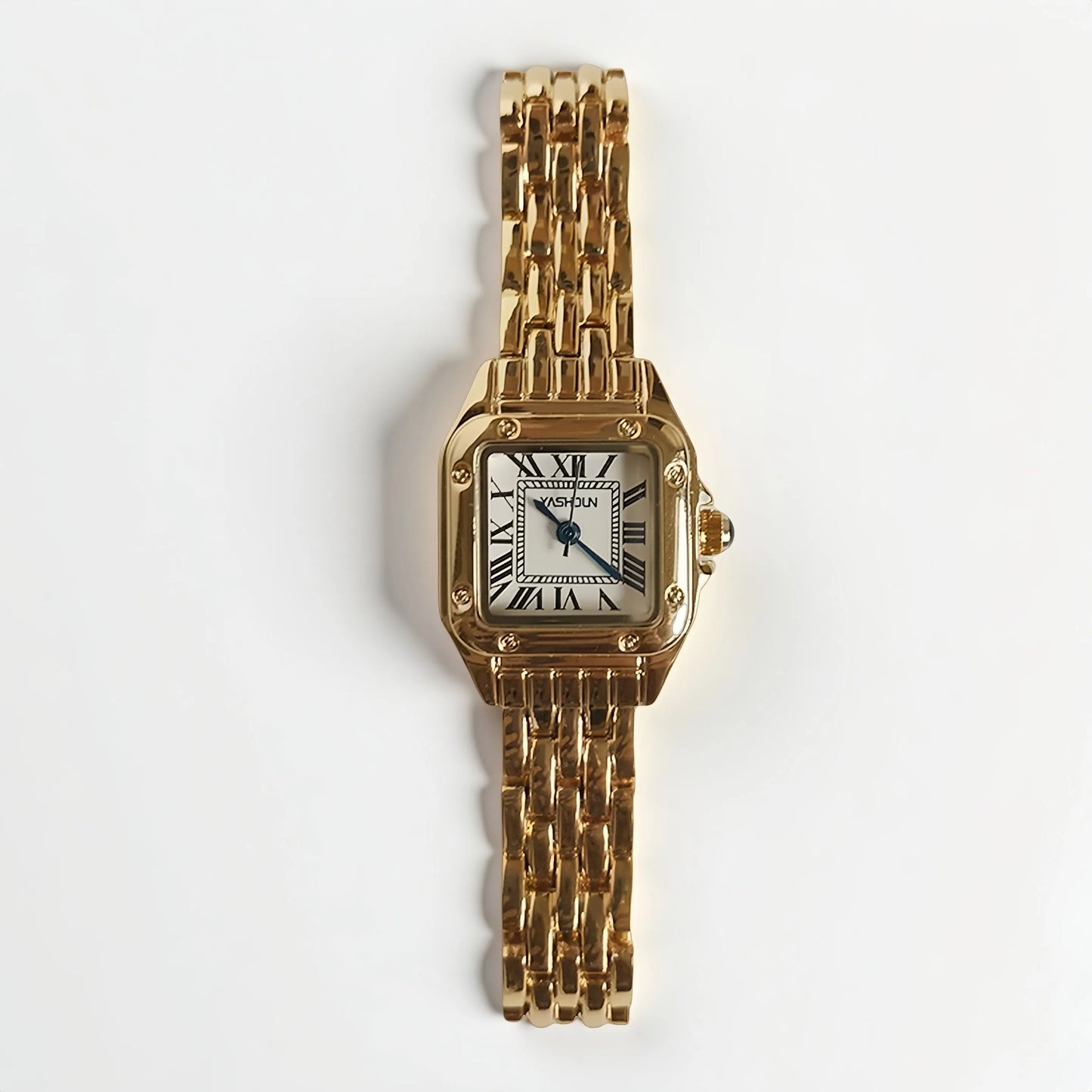 Classic Gold Women Square Watch