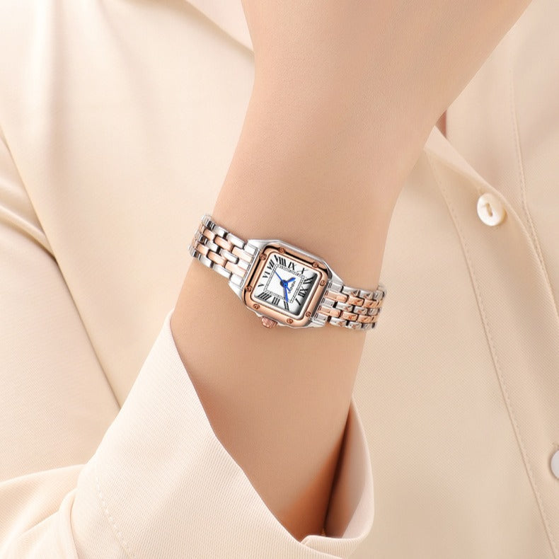 Women Square Watch Big Ben Style