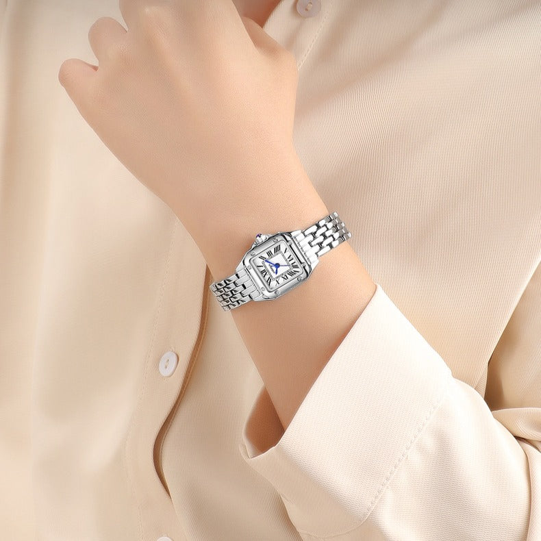 Women Square Watch Big Ben Style