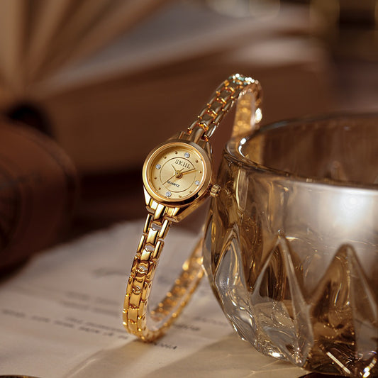 Dainty Women Gold Watch