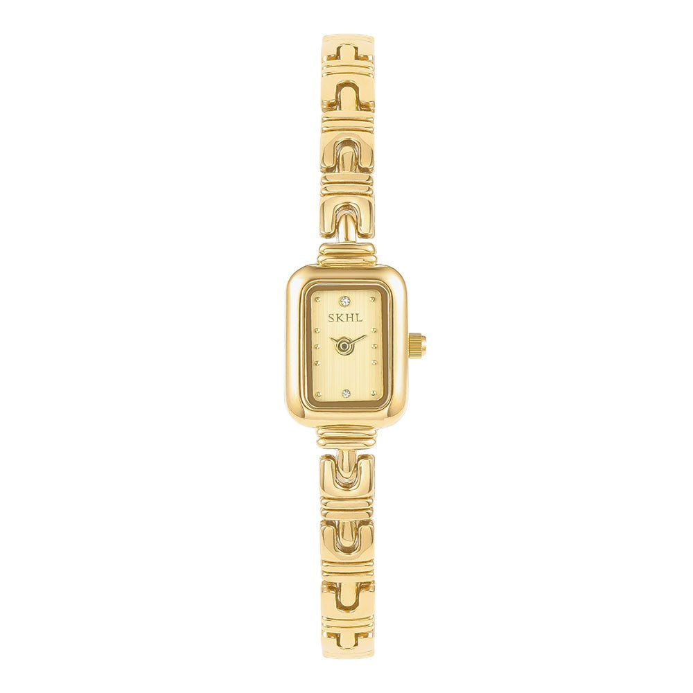 Dainty Tank Watch - Gold