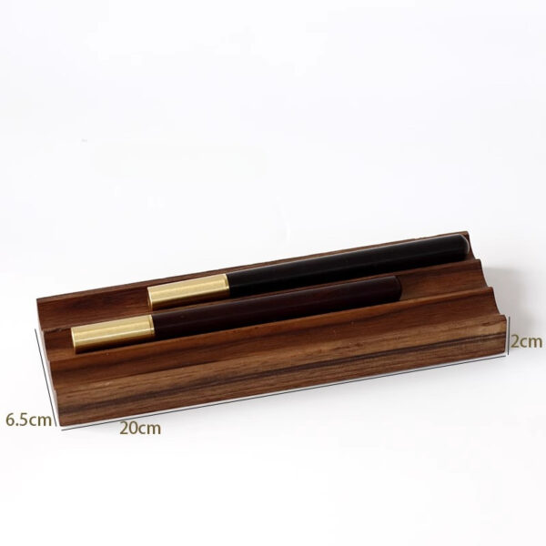 Pen Holder Walnut Pen Tray - Image 2