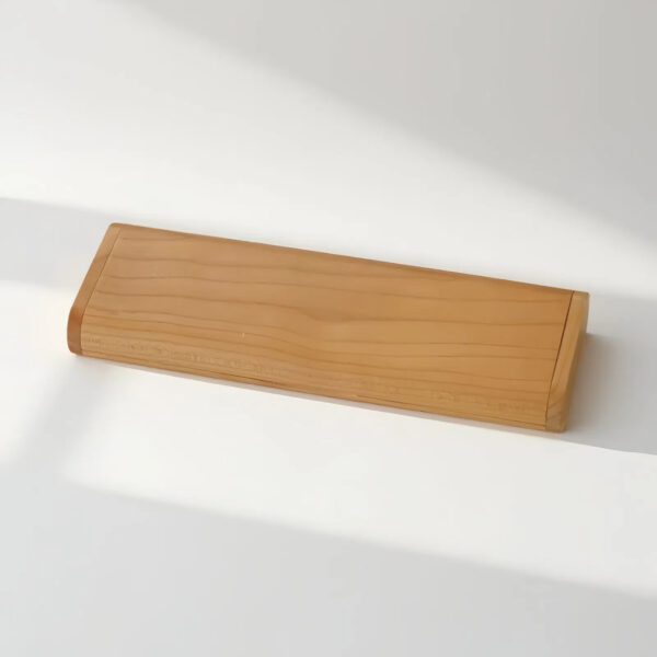 Handcrafted Wooden Pen Box Wooden pencil case storage box desktop stationery - Image 2