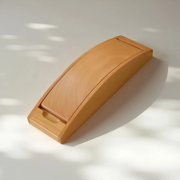 Handcrafted Wooden Pen Box Wooden pencil case storage box desktop stationery - Image 3