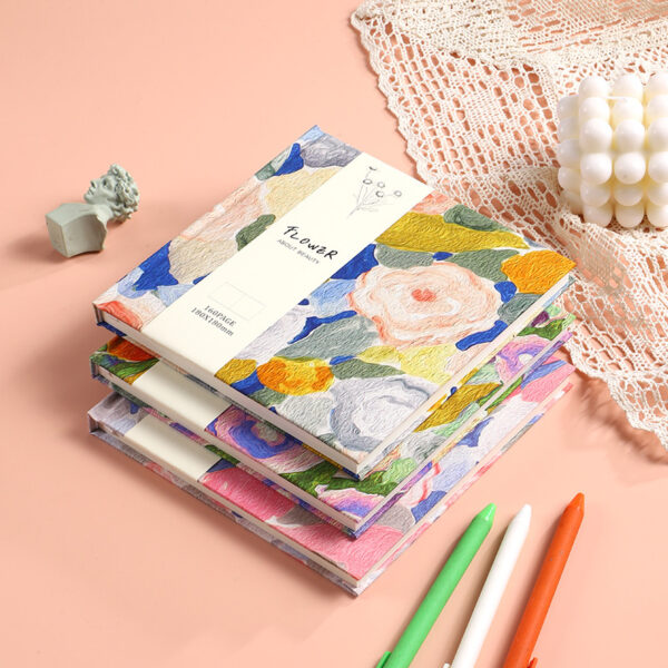 Sketchbook Floral Notebook Drawing Gift - Image 4