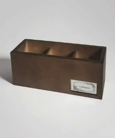 pen holder with three compartments